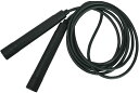 【7月18日 最大3%OFFクーポン&P最大10倍】 ハタ HATAS カラーとびなわ ブラック 器具 縄飛び 縄跳び なわとび とびなわ 部活 トレーニング 有酸素運動 カロリー消費 長さ調整可能 少年用可能 家庭用 20J1200 BK