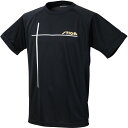 【5月9日20時から 最大3%OFFクーポン&P最大10倍】 スティガ STIGA 卓球 ファイテンコラボシャツ ブラック M 185-44711-05 185...
