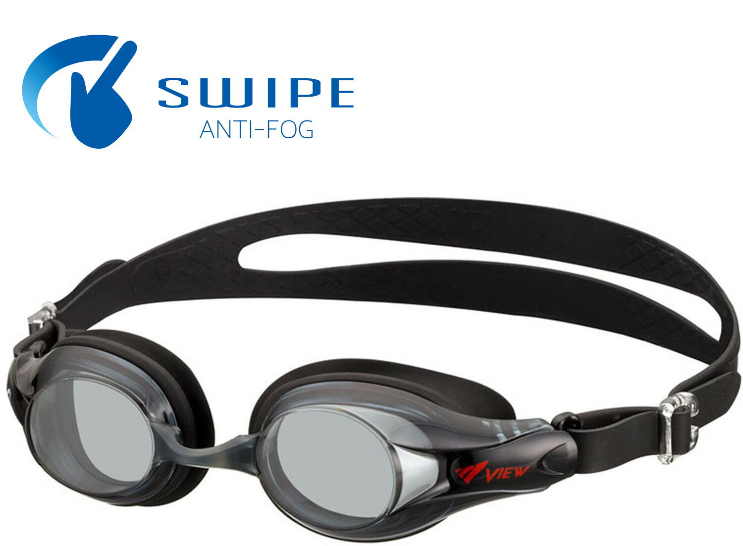 【11月27日2時まで 最大4%OFFクーポン&P最大10倍】 ビュー VIEW スイミング スイミングゴーグル 子ども用 スワイプ アンチフォグ SWIPE ...