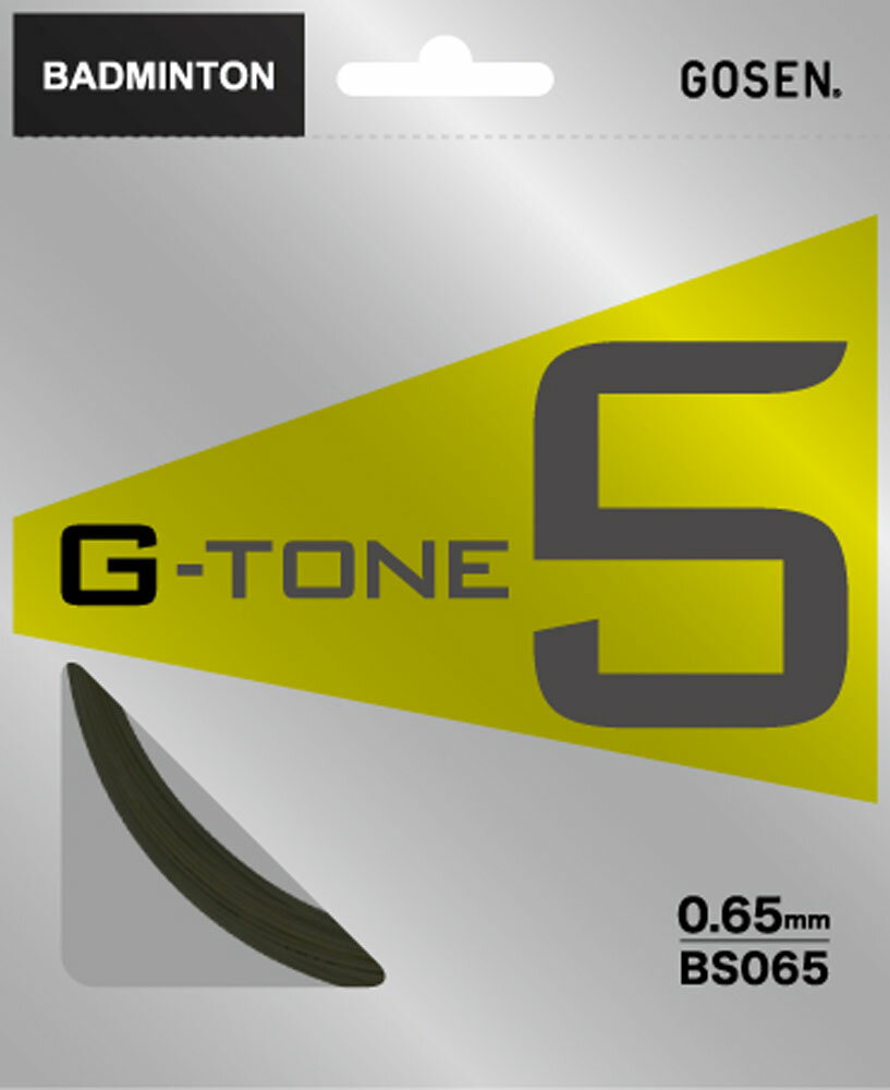 520 P10ܡ GOSEN  Хɥߥȥ Хɥߥȥ å GTONE 5 ֥å BS065BK