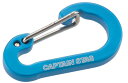 キャプテンスタッグ CAPTAIN STAG アウトドア アルミアクセサリー フラットカラビナ SS ブルー UM-1851 UM1851