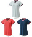 【GW期間限定5月6日まで!P最大10倍】 ヨネックス YONEX テニス ウィメンズゲームシャツ シャツ ベリークール 吸汗 速乾 部活 クラブ 練習 練習試...