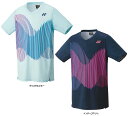 【5月16日2時まで 最大3%OFFクーポン&P最大10倍】 ヨネックス YONEX テニス ユニゲームシャツ フィットスタイル トップス ゲーム 試合 公式 ...