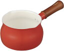 【GW期間限定5月6日まで!P最大10倍】 コパン copan アウトドア コパン 多用途鍋ミルクパン 13cm レッド セラミック塗装加工 ミルクパン フライ...