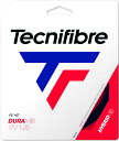 【7月18日 最大3%OFFクーポン&P最大10倍】 テクニファイバー Tecnifibre テニス 硬式テニスガット DURAMIX 1.25 BLACK 02GDU125XB