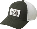 【7月18日 最大3%OFFクーポン&P最大10倍】 ザ・ノース・フェイス THE NORTH FACE アウトドア トラッカーメッシュキャップ キッズ KIDS TRUCKER MESH CAP ボーイズ ガールズ 熱中症対策 ワッペン 帽子 サイズ調整可 速乾 通気性 NNJ02405