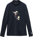【GW期間限定5月6日まで!P最大10倍】 ルコックスポルティフ le coq sportif テニス モックネック長袖シャツ LN5SLT50L