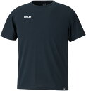【7月18日 最大3%OFFクーポン&P最大10倍】 ミレー MILLET アウトドア ロゴ ショートスリーブ Tシャツ 半袖 カットソー トップス 登山 ハイキング トレッキング タウンユース 速乾 UVケア 紫外線ケア 抗菌消臭 MIV03190
