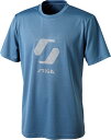 【5月9日20時から 最大3%OFFクーポン&P最大10倍】 スティガ STIGA 卓球 STIGA シリコンロゴ T シャツ ブルーグレー SS 184055...