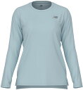 ニューバランス New Balance Sport Essentials ロングスリーブTシャツ レディース 長袖 トップス 吸汗速乾 通気性 ランニング ジョギング トレーニング ジム フィットネス WT41225