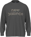 【11月1日 最大4%OFFクーポン&P最大10倍】 ニューバランス New Balance 53ロングスリーブTシャツ メンズ トップス 長袖 ロンT ポリエステル コットンハンドフィール NB Dry ランニング ジョギング ジム AMT53172