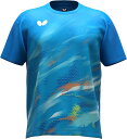 【11月1日 最大4%OFFクーポン&P最大10倍】 バタフライ Butterfly 卓球 アドロス Tシャツ 半袖 トップス ウエア メンズ レディース 男性...