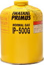 【GW期間限定5月6日まで!P最大10倍】 PRIMUS プリムス アウトドア ノーマルガス 大 IP−500G キャンプ 山登り IP500G