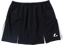 【GW期間限定5月6日まで!P最大10倍】 ルーセント LUCENT テニス Ladies スカート インナースパッツ付 ブラック×シルバーグレー 吸汗速乾 ス...
