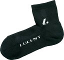 【GW期間限定5月6日まで!P最大10倍】 ルーセント LUCENT テニス Ladies ソックス ブラック 黒色 くつ下 抗菌防臭加工 22〜25cm 女性...