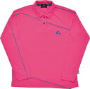 【GW期間限定5月6日まで!P最大10倍】 ルーセント LUCENT テニス Ladies 長袖ポロシャツ ピンク 女性用 UVカット 吸汗速乾 ポロシャツ 襟...