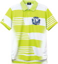 【5月18日 P最大10倍】 ルーセント LUCENT テニス Uni ゲームシャツ ライム グリーン 半袖シャツ Tシャツ メンズ レディース 男性用 女性用...