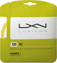 【GW期間限定5月6日まで!P最大10倍】 ウイルソン Wilson テニス ルキシロン フォージー 130 ゴールド LUXILON 4G 130 単張 モノ...