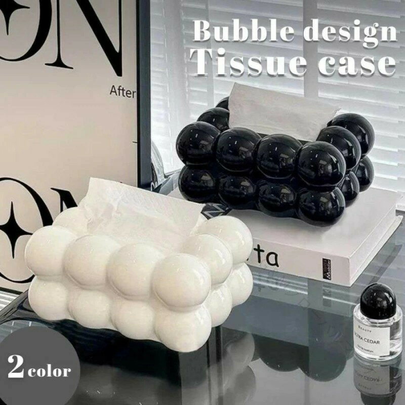 インテリアに馴染む北欧風デザイン キッチンやリビングに最適 大容量で使いやすい卓上ペーパーホルダー 韓国トレンドを取り入れた収納