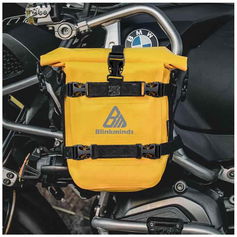 バイクバッグ 大容量 防水 ツーリング用 オートバイ サイドバッグ エンジンガード対応 クイックリリー..