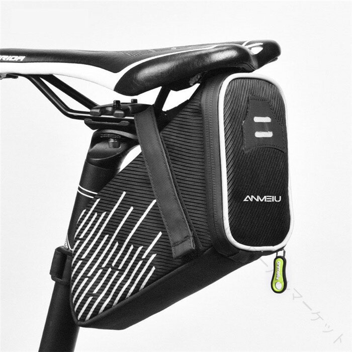 サイクリングバッグ 自転車 バッグ サイクル 防水 ロードバイク バイク 後席バッグ 反射材 コンパクト ..