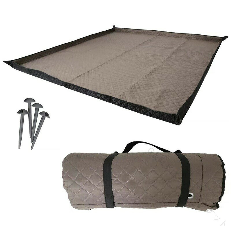 ピクニック用レジャーグランドシート厚手防水大判サイズ 大きくてコンパクトに収納可能 おしゃれな野餐..