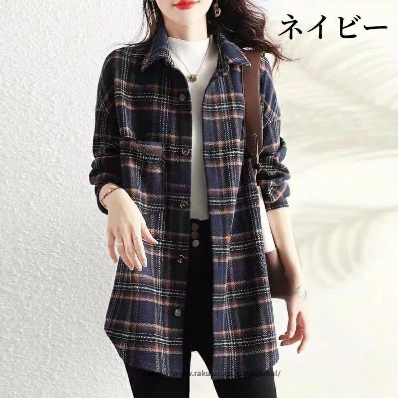 G&Mグローバルマーケットの大きいサイズ 対応 体型カバー 羽織 チュニック ワンピース 春 ファッション ストリート アメカジ 20代 30代 40代 様｜アングル2