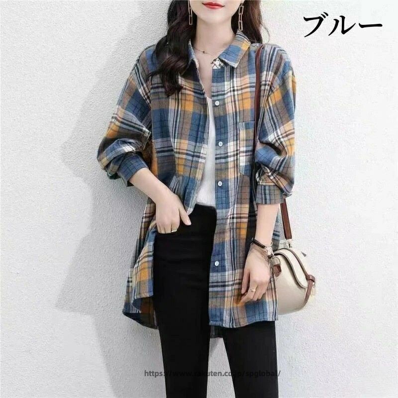 G&Mグローバルマーケットの大きいサイズ 対応 体型カバー 羽織 チュニック ワンピース 春 ファッション ストリート アメカジ 20代 30代 40代 様｜アングル3