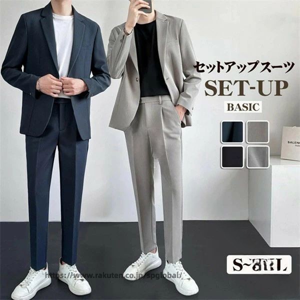 楽天市場】デサント 夏（スーツ・セットアップ｜メンズファッション