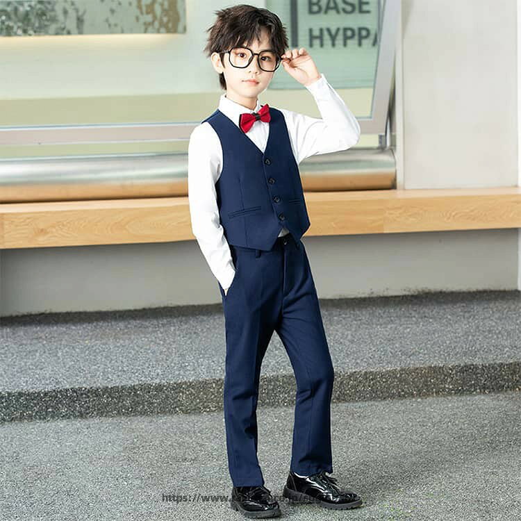 5点セット 男の子 スーツ 卒業式 スーツ 入学式 スーツ フォーマルスーツ 子供 ス...