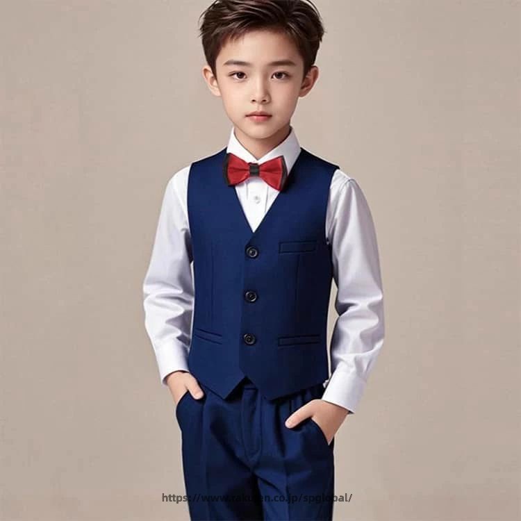 5点セット 男の子 スーツ 卒業式 スーツ 入学式 スーツ フォーマルスーツ 子供 ス...