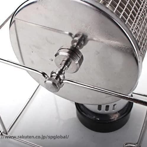 コーヒーロースター 焙煎機 コーヒー豆マシン 手回し ドラム コーヒー 焙煎器 手動...