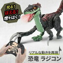 恐竜 おもちゃ 動く 男の子 玩具 かっこいい ヴェロキラプトル ベロキラプトル ラプトル 肉食恐竜 ダイナソー 恐竜 ラジコン 煙 水蒸気 高速移動 リアル