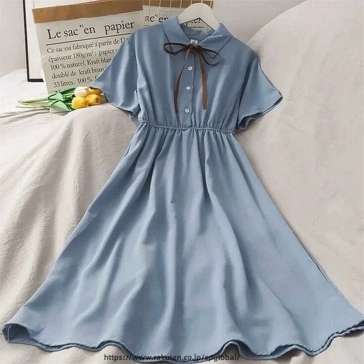 Rakuten - ワンピース 子供 夏 半袖 女の子 キッズドレス 無地 かわいい 子ども服 学院風 レトロワンピース 発表会 子ども こども 夏ワンピ イベント 誕生日 お受験 フォーマル 入学式 入園式 ジュニア 110cm 120cm 130cm 140cm 150cm 160cm 170cm