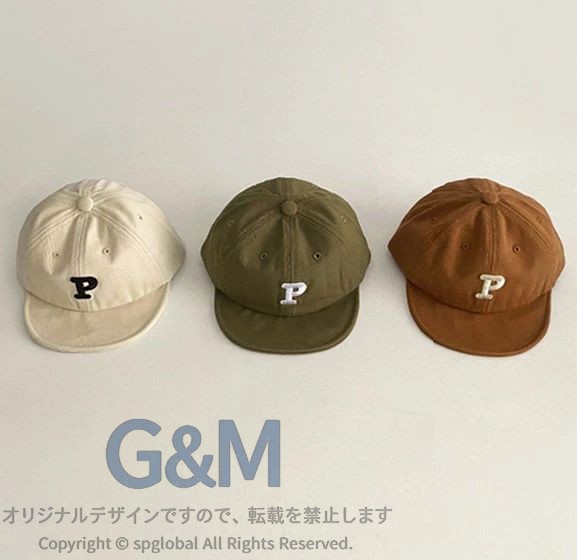 サイズ【F】頭回り44〜48cmカラー：アイボリー/ベージュ/ブラウン/オレンジ/カーキ/グリーンコットン95%　その他繊維5%生産国：中国