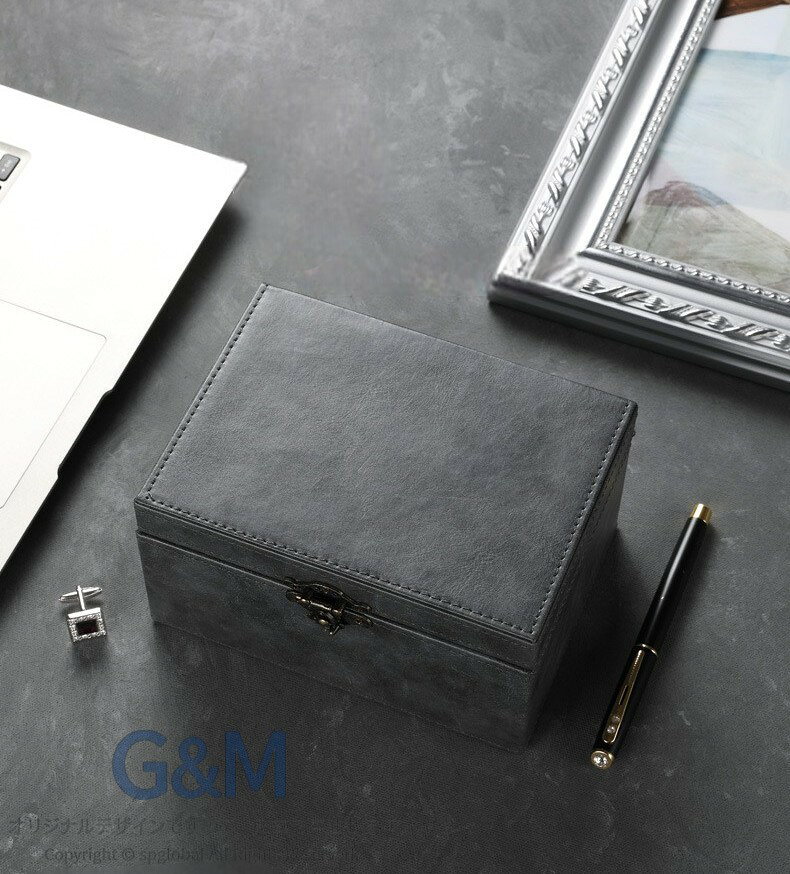 G&Mグローバルマーケットの電波遮断ボックス セキュリティボックス キーケース キーボックス 小物入れ 盗難防止 RFID リレーアタック対策 防犯対策 RFID遮断 電磁波防止 電波遮断 スマートキー 携帯電話 GPS 電波 シャットアウト｜アングル3