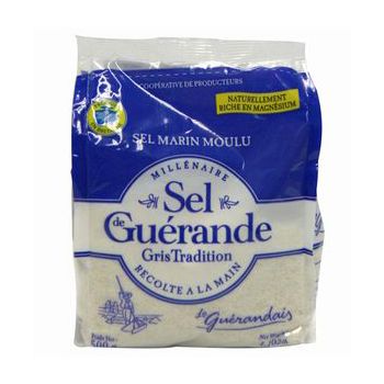 ゲランドの塩/ 細粒塩/ セル・マリン（細粒）/Sel de Guerande Sel marin moulu 【500g】 ※ネコポス非対応