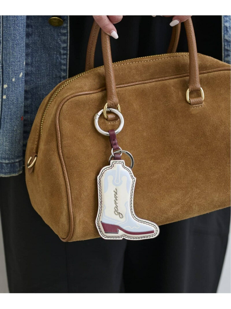 GANNI / ガニー Ganni Western Boot Keyring U by SPICK&SPAN ユーバイスピックアンドスパン 財布・ポーチ・ケース その他の財布・ポーチ・ケース レッド ブルー【送料無料】[Rakuten Fashion]