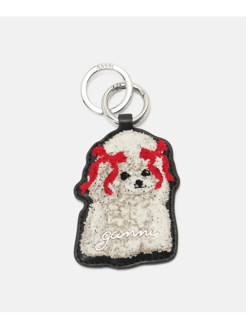 Rakuten - GANNI / ガニー Dog Bow Keyring U by SPICK&SPAN ユーバイスピックアンドスパン 財布・ポーチ・ケース その他の財布・ポーチ・ケース ブラック【送料無料】[Rakuten Fashion]