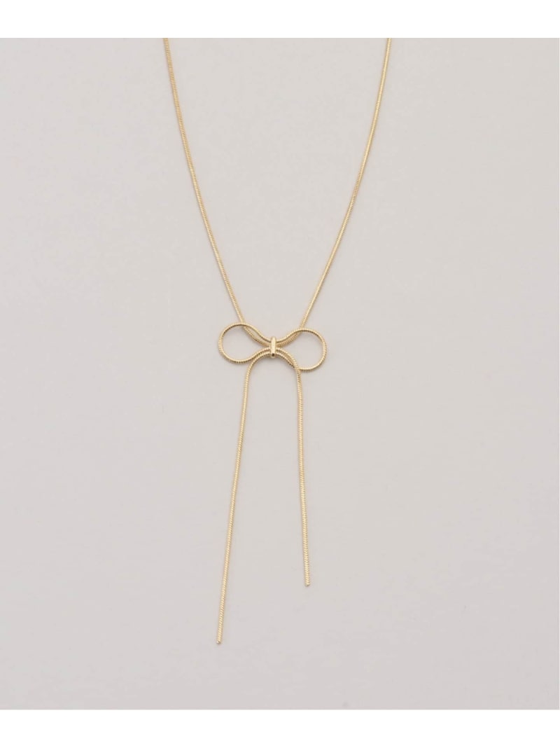 Ribbon Necklace U by SPICK&SPAN [oCXsbNAhXp ANZT[Erv lbNX S[h[Rakuten Fashion]