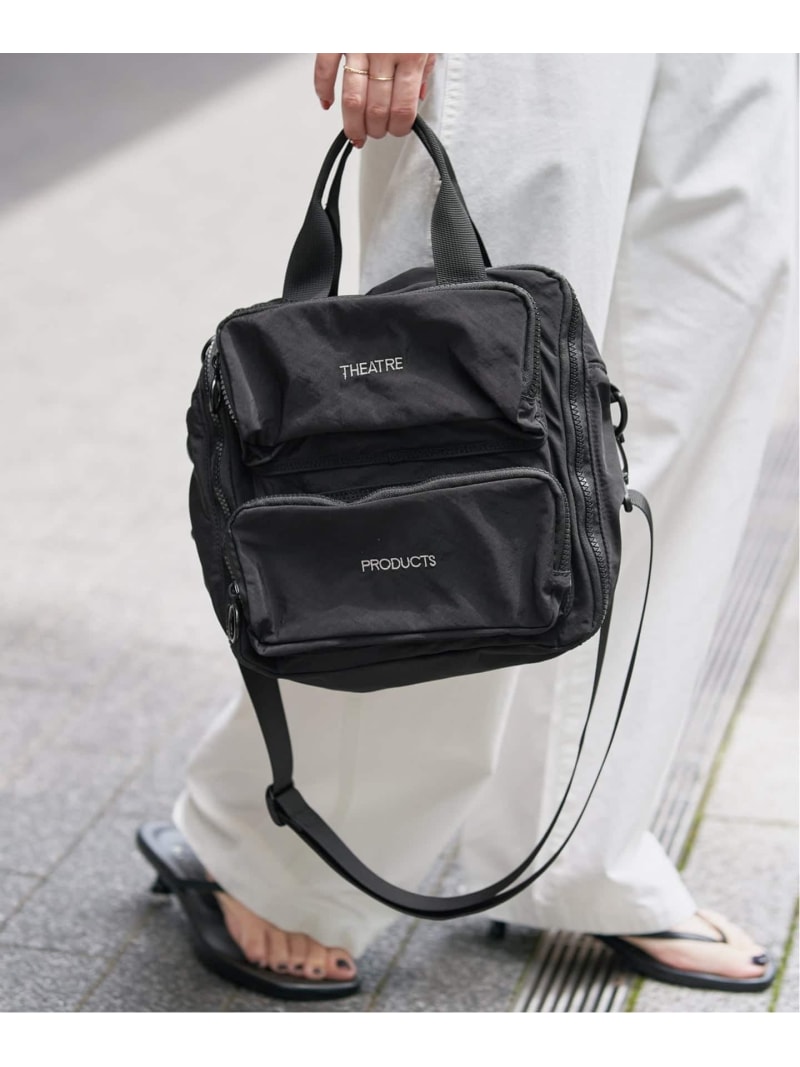 《予約》THEATRE PRODUCTS / シアタープロダクツ VERTICAl 60 Spick & Span スピックアンドスパン バッグ ショルダーバッグ パープル レッド ブラック*