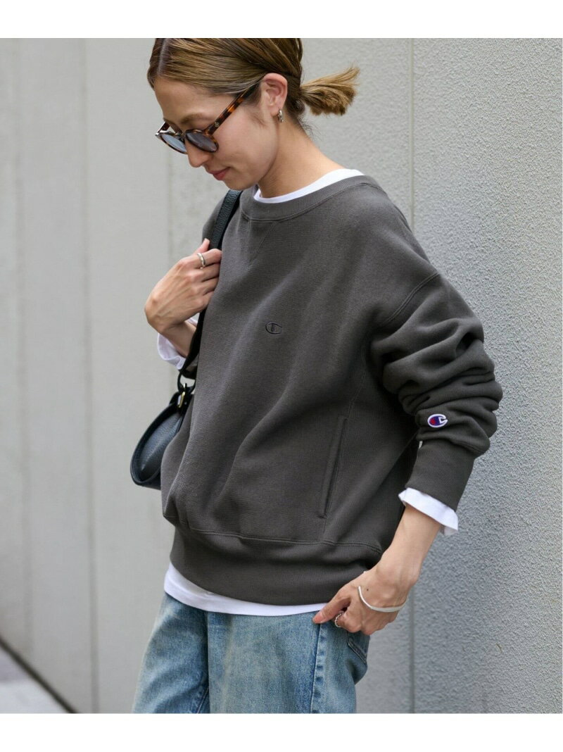 Champion/チャンピオン 別注リバースウィーブ11.5oz ポケット FRAMeWORK フレームワーク トップス スウェット・トレーナー ブラック ブラウン【送料無料】[Rakuten Fashion]のサムネイル