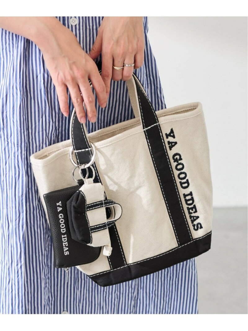 ≪WEB限定 / 追加予約≫YA GOOD IDEAS YA BIG&MINI TOTE S FRAMeWORK フレームワーク バッグ トートバッグ ブラウン ブラック*