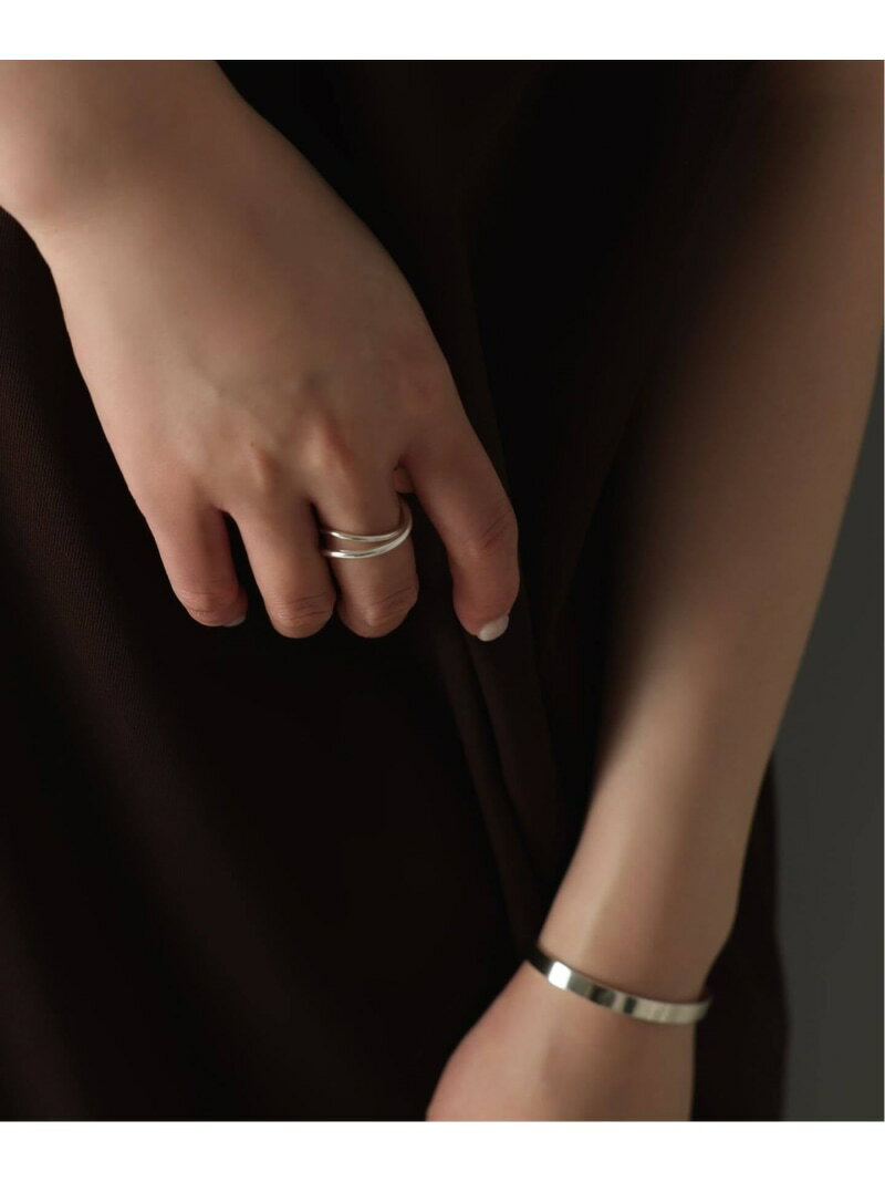 Rakuten - 【SAMH by LILAS】 2カーブリング SV Lilas スピックアンドスパン アクセサリー・腕時計 リング・指輪 シルバー【送料無料】[Rakuten Fashion]