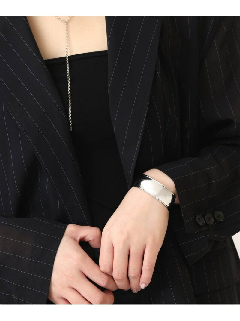 Rakuten - 【SAMH by LILAS】20mmワイドバングル SV Lilas スピックアンドスパン アクセサリー・腕時計 ブレスレット・バングル シルバー【送料無料】[Rakuten Fashion]