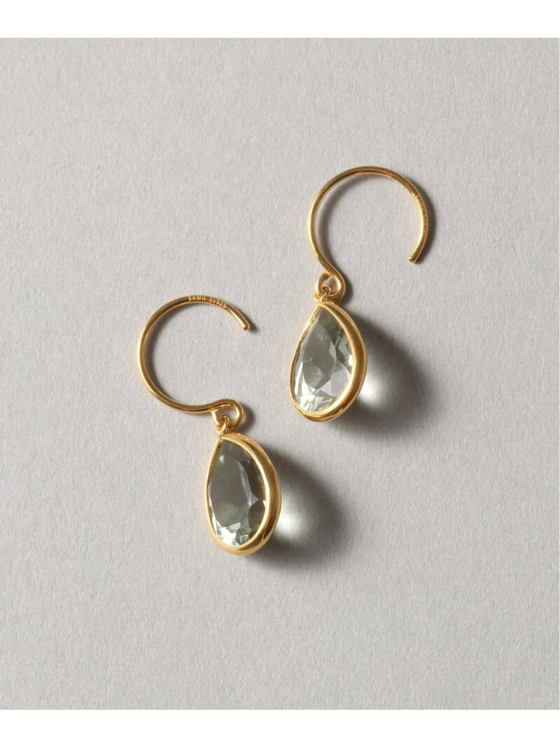 Rakuten - 《WEB限定予約》【SAMH by LILAS】グリーンアメジストピアス SVK18GP(両耳) Lilas スピックアンドスパン アクセサリー・腕時計 ピアス ゴールド【先行予約】*【送料無料】[Rakuten Fashion]