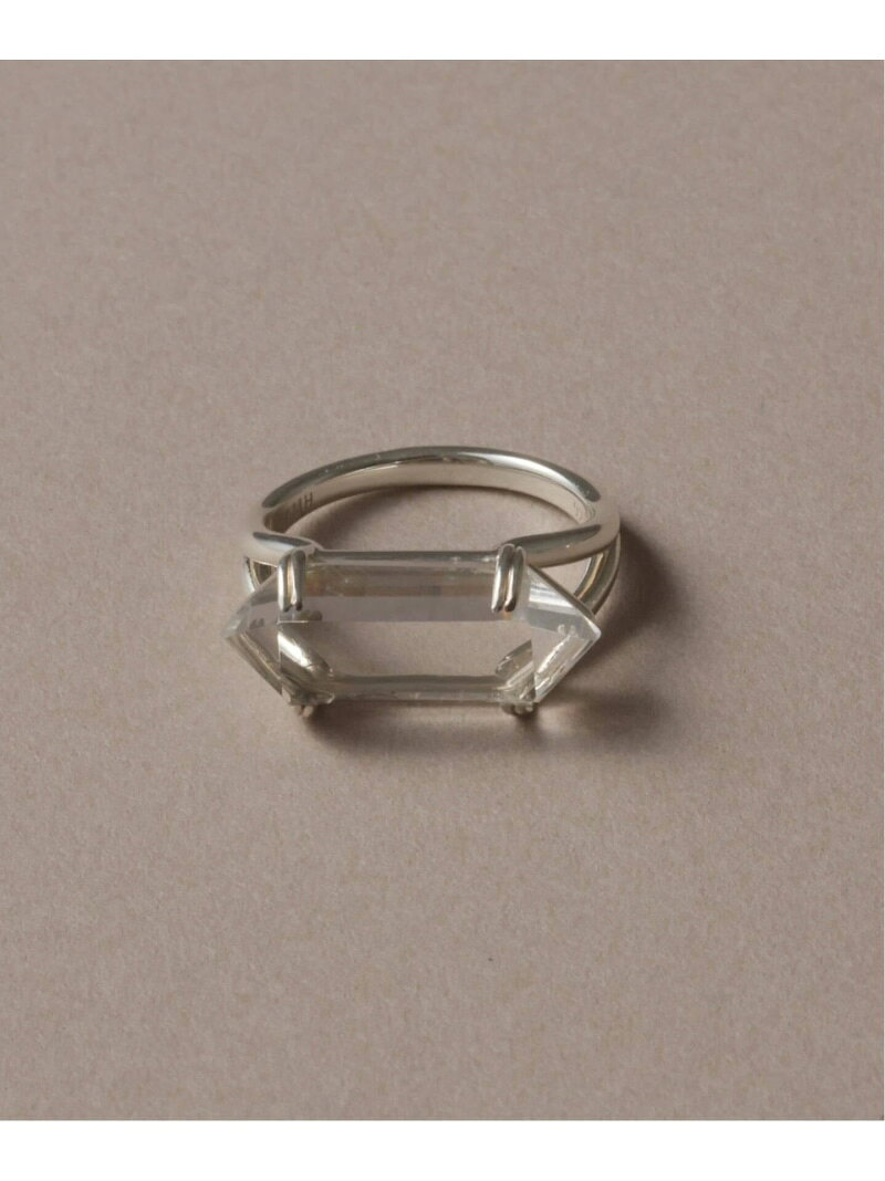 Rakuten - 【SAMH by LILAS】 ハーモニークォーツリング SV Lilas スピックアンドスパン アクセサリー・腕時計 リング・指輪 シルバー【送料無料】[Rakuten Fashion]