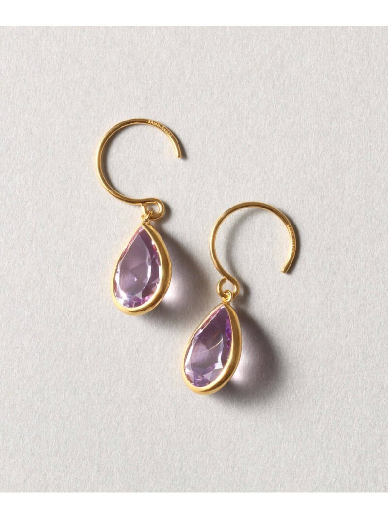 Rakuten - 《WEB限定予約》【SAMH by LILAS】ピンクアメジストピアス SVK18GP(両耳) Lilas スピックアンドスパン アクセサリー・腕時計 ピアス ゴールド【先行予約】*【送料無料】[Rakuten Fashion]