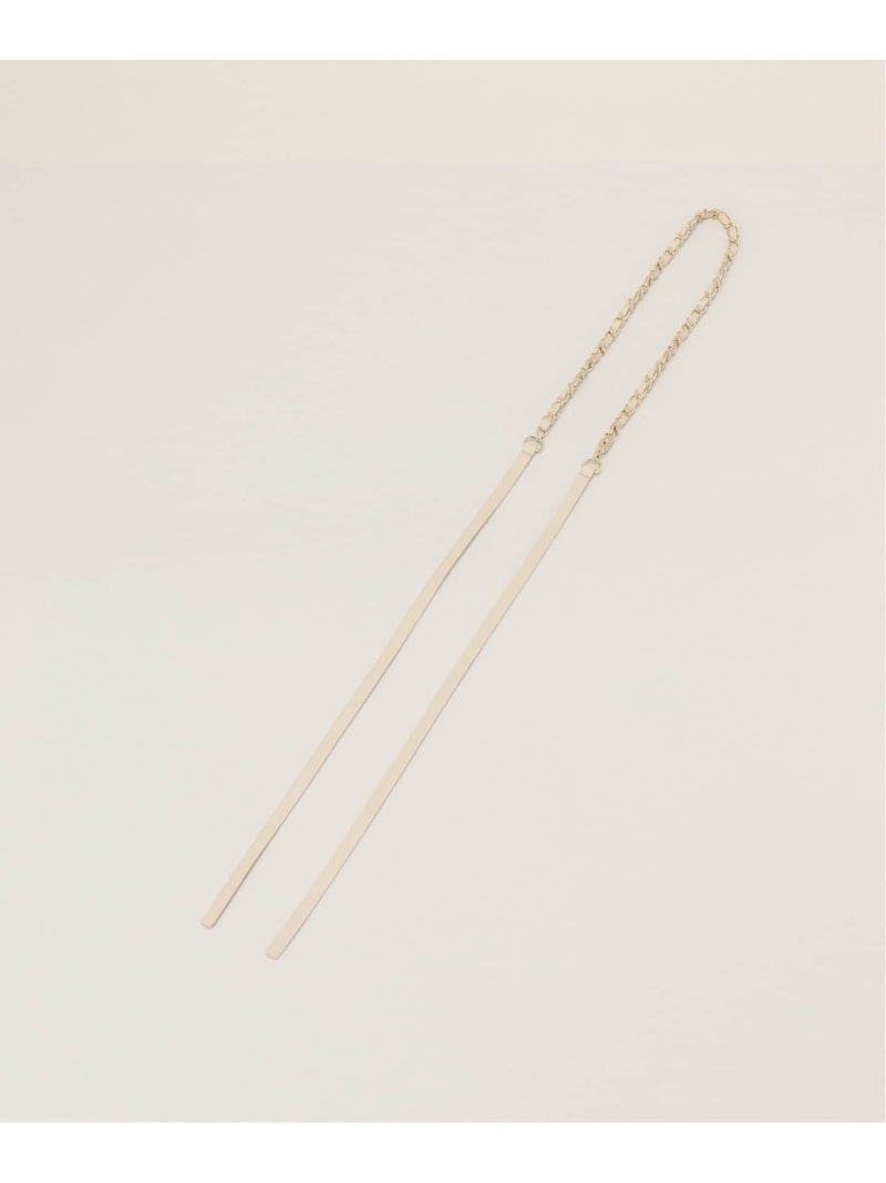 【SALE／30%OFF】Spick & Span チェーンリボンベルト Spick & Span スピックアンドスパン ファッション雑貨 ベルト ゴールド シルバー【RBA_E】【送料無料】[Rakuten Fashion]