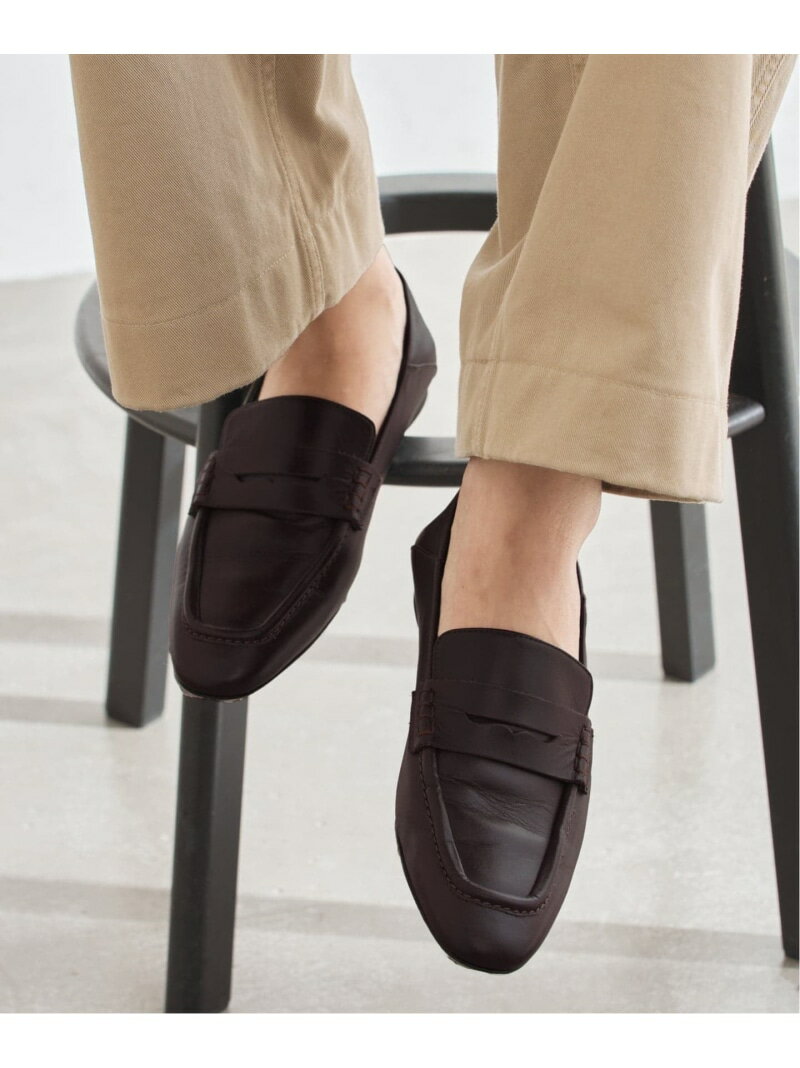 BRENTELLA/ブレンテッラ LUCIE FRAMeWORK フレームワーク シューズ・靴 ローファー ブラウン【送料無料..